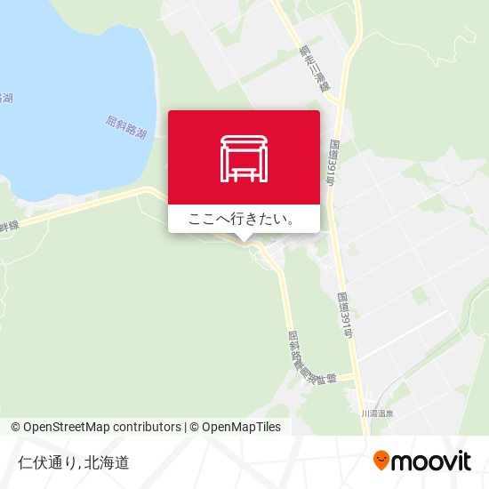 仁伏通り地図
