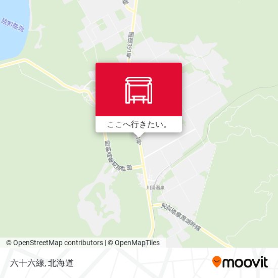 六十六線地図