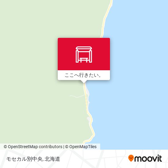 モセカル別中央地図