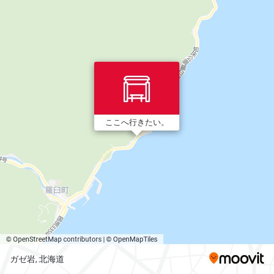 ガゼ岩地図