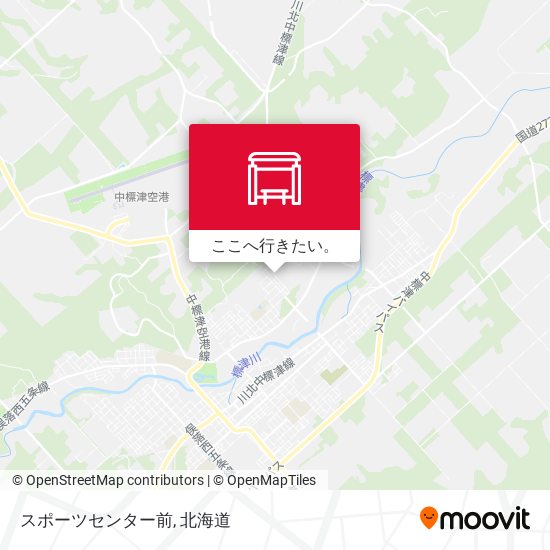 スポーツセンター前地図