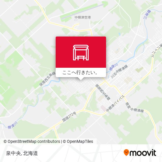 泉中央地図