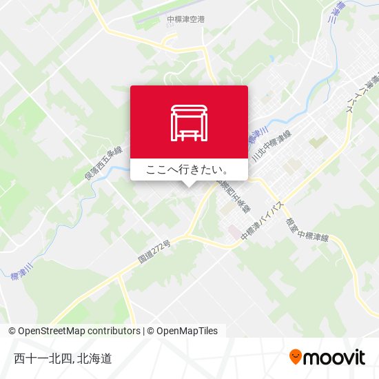 西十一北四地図