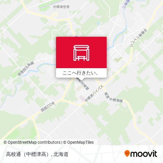 高校通（中標津高）地図
