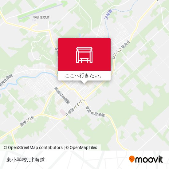 東小学校地図