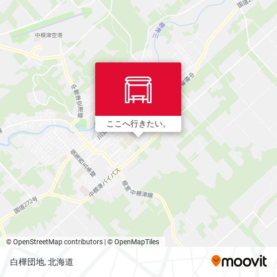 白樺団地地図