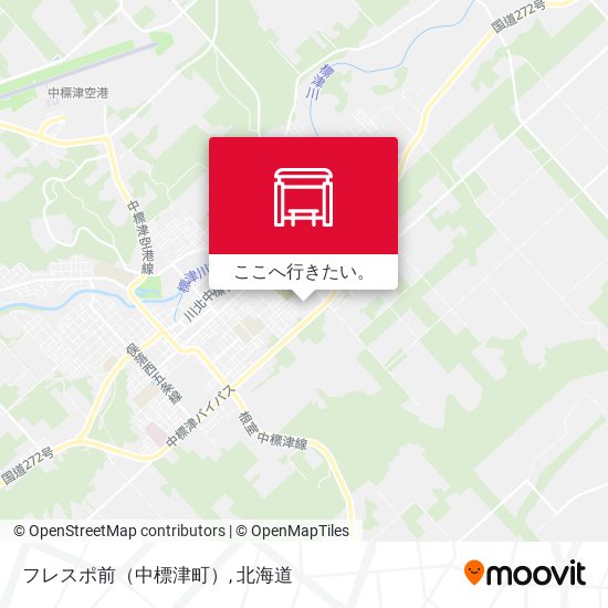 フレスポ前（中標津町）地図