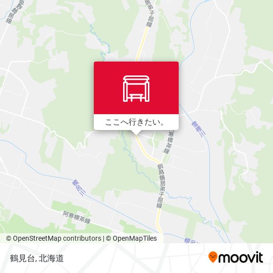 鶴見台地図