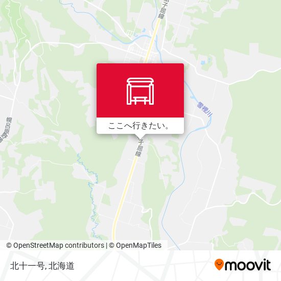 北十一号地図