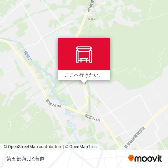 第五部落地図