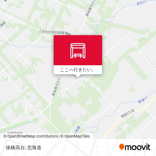 俵橋高台地図
