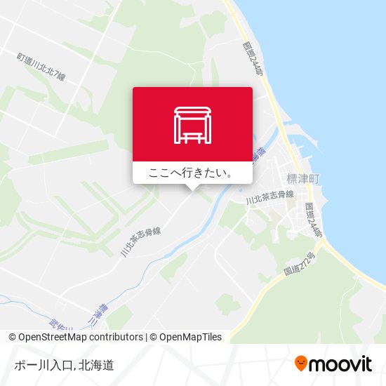 ポー川入口地図