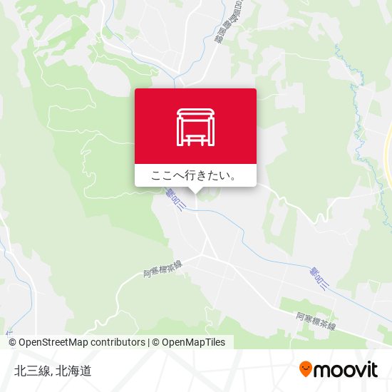 北三線地図