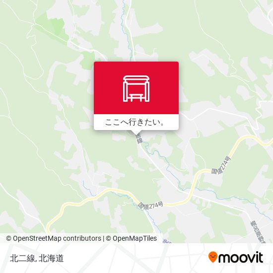 北二線地図