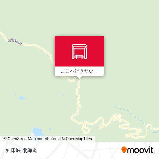 知床峠地図