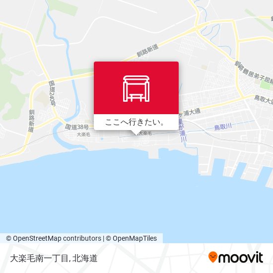 大楽毛南一丁目地図