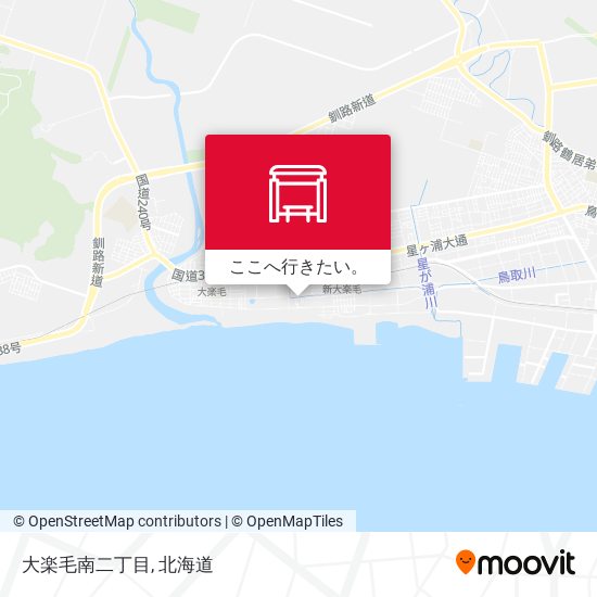 大楽毛南二丁目地図