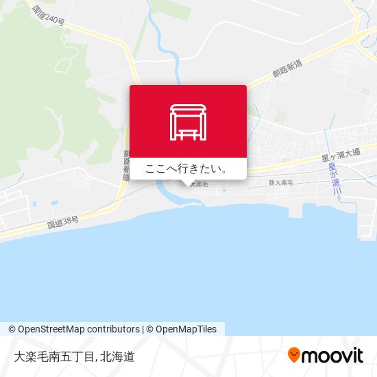 大楽毛南五丁目地図
