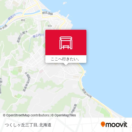 つくしヶ丘三丁目地図