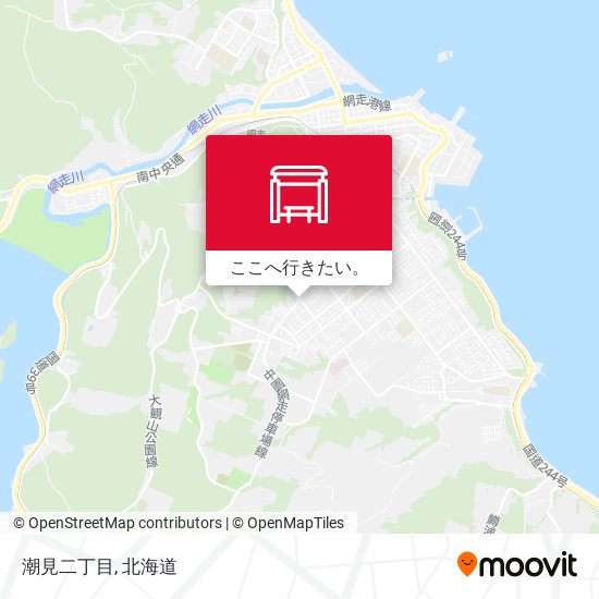 潮見二丁目地図
