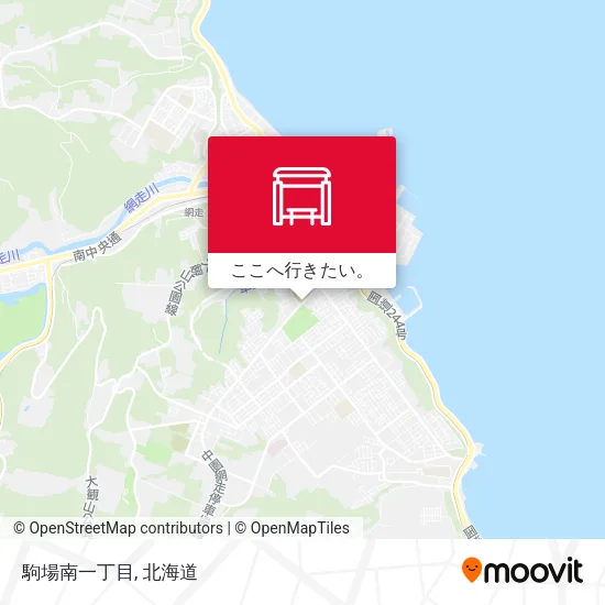 駒場南一丁目地図