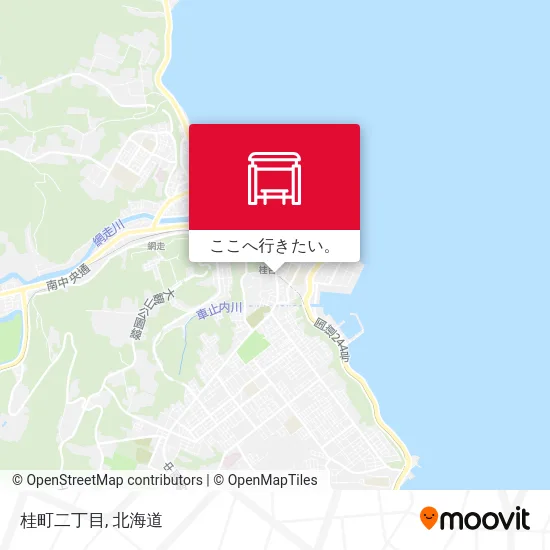 桂町二丁目地図