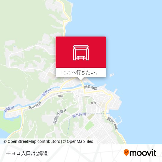 モヨロ入口地図
