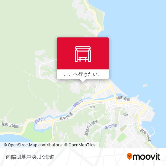 向陽団地中央地図