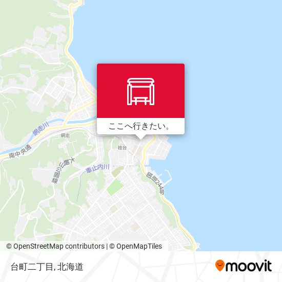 台町二丁目地図