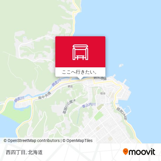 西四丁目地図