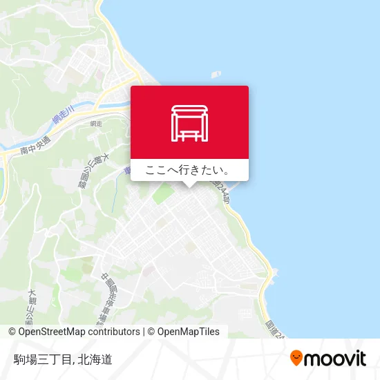 駒場三丁目地図