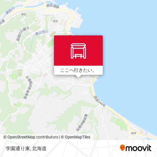 学園通り東地図