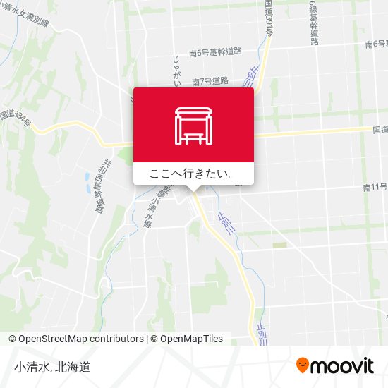 小清水地図