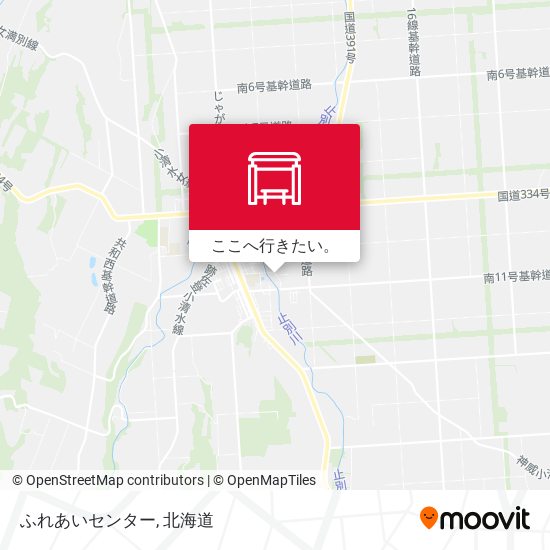 ふれあいセンター地図