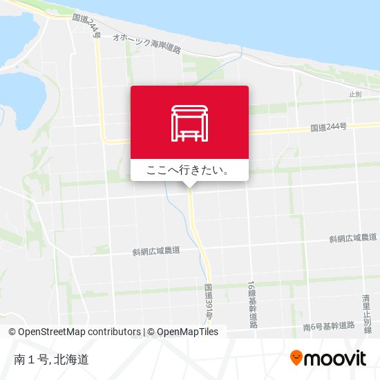 南１号地図