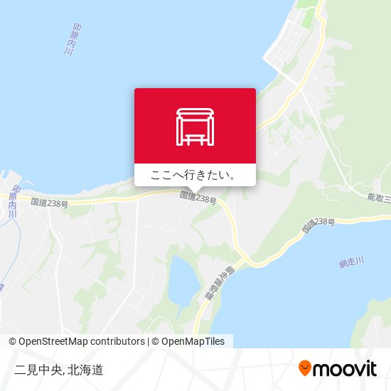 二見中央地図