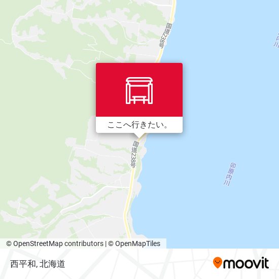 西平和地図