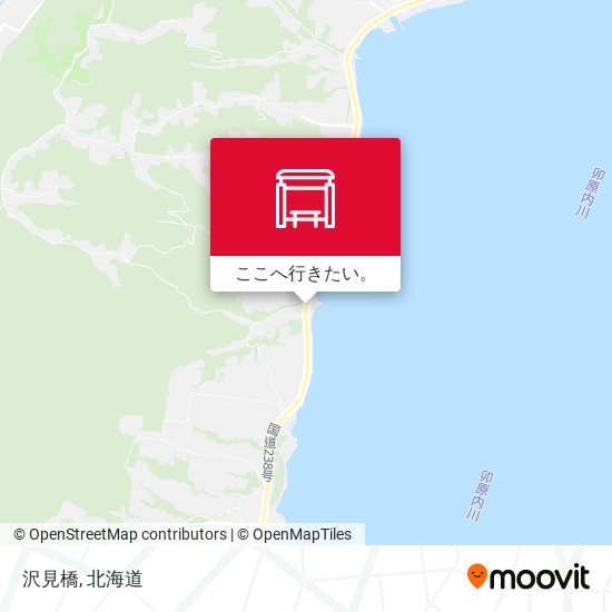 沢見橋地図
