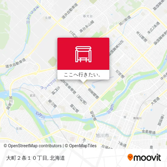 大町２条１０丁目地図