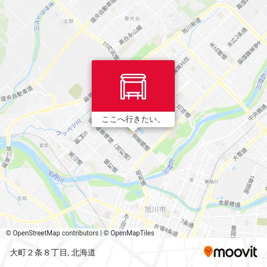 大町２条８丁目地図