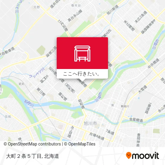 大町２条５丁目地図
