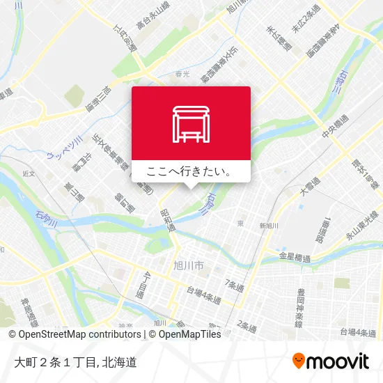 大町２条１丁目地図