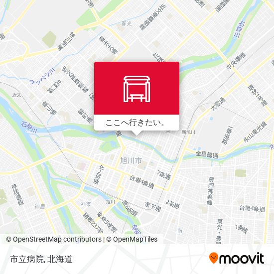 市立病院地図