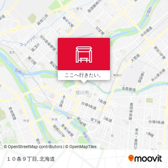 １０条９丁目地図