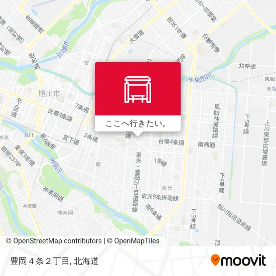 豊岡４条２丁目地図