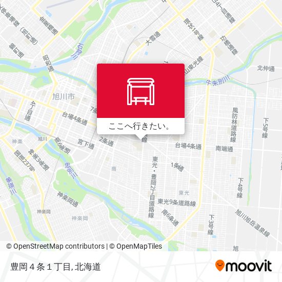 豊岡４条１丁目地図