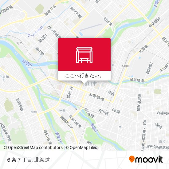 ６条７丁目地図