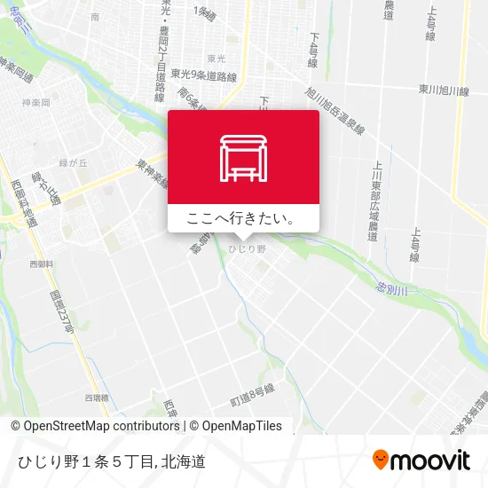 ひじり野１条５丁目地図