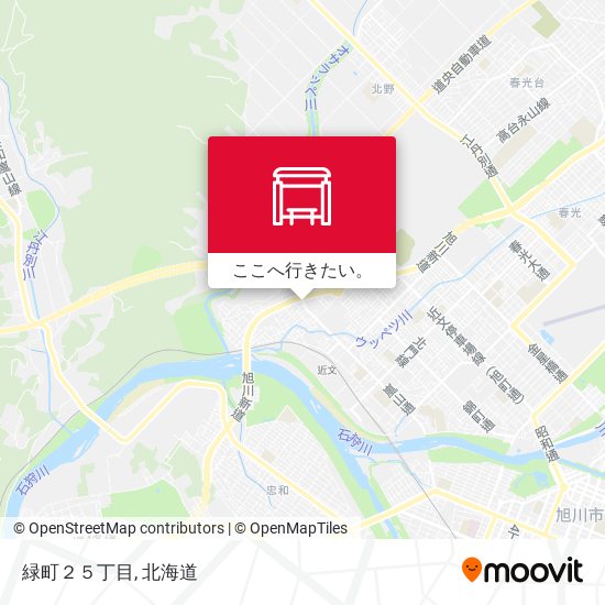 緑町２５丁目地図