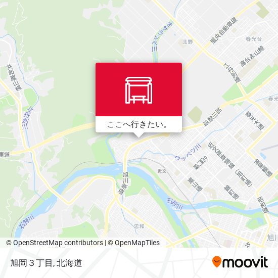 旭岡３丁目地図